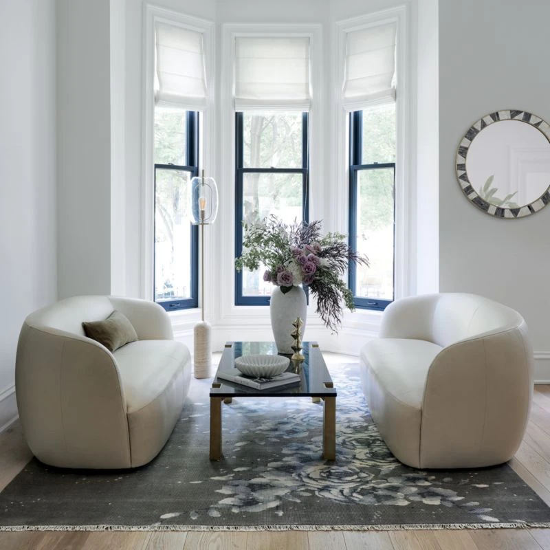 Alcide Rectangular Marble Coffee Table - Image 3