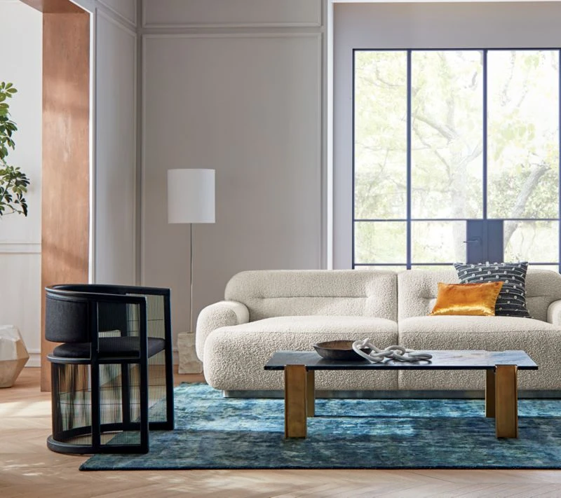 Alcide Rectangular Marble Coffee Table - Image 4