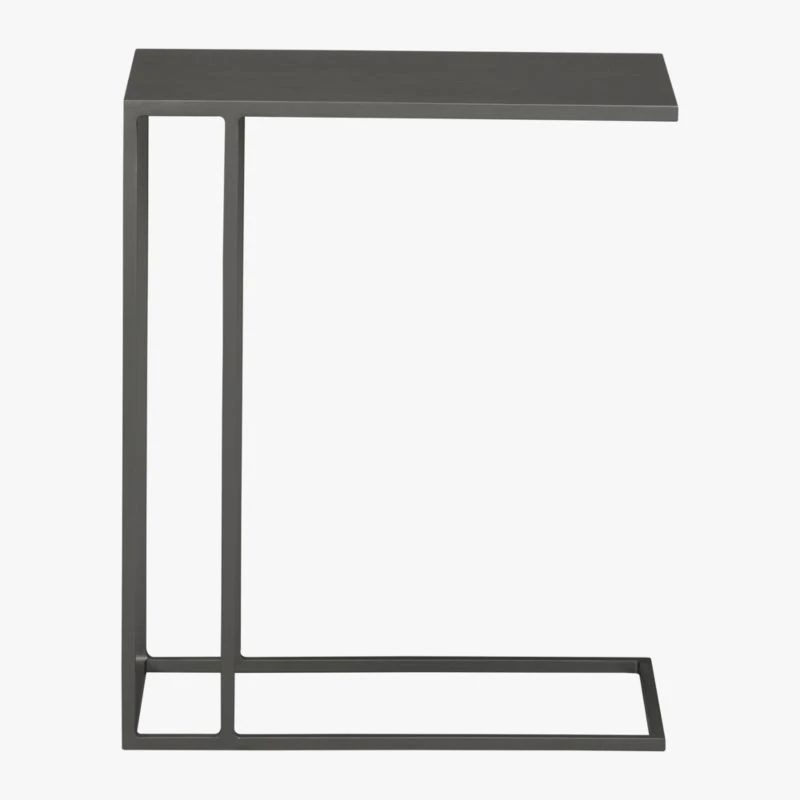 Mill Black Metal C Side Table - Image 3